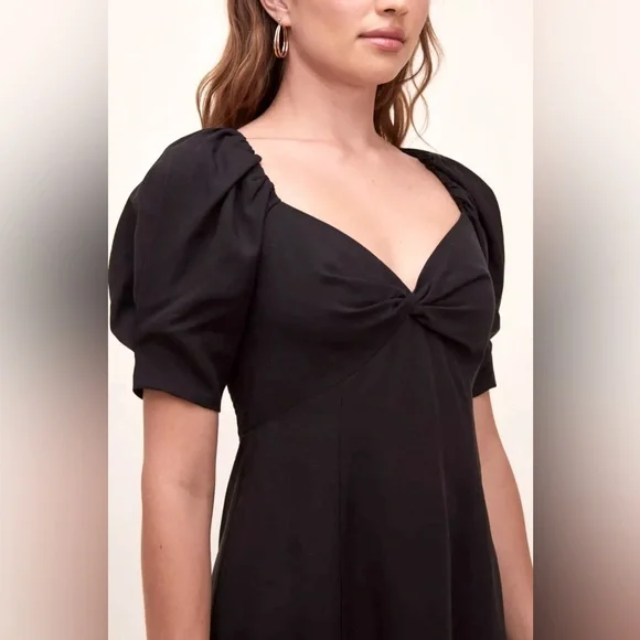 NWOT ASTR Puff-Sleeve Dress - Picture 3 of 5